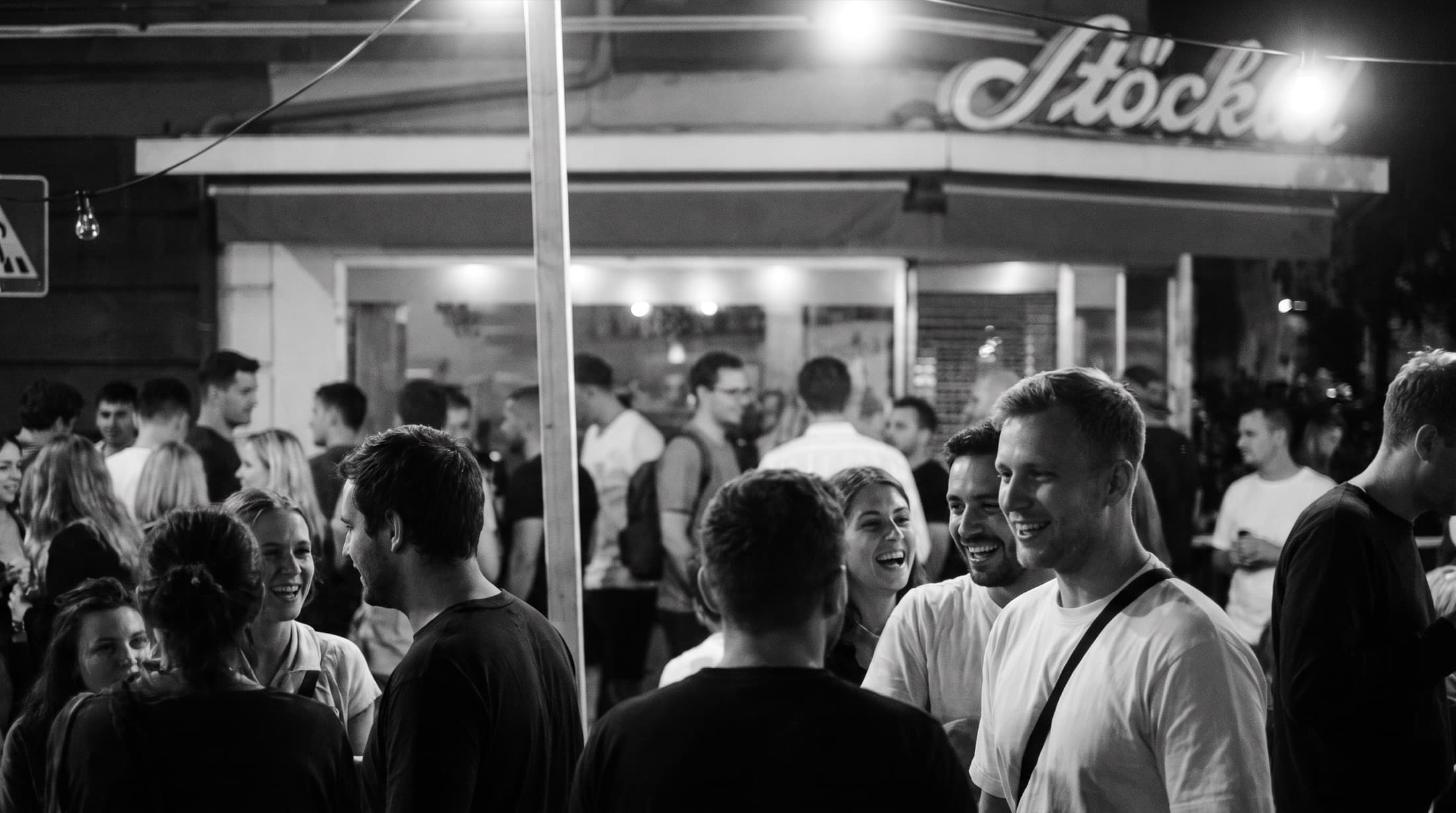 Creators gathered together, building alongside each other